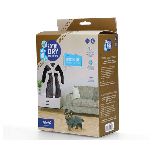 Royal Dry Microfiber Dog Bathrobe