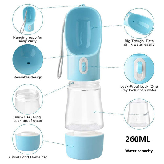 FURZION Travel Water Bottle™ | Portable Dog Water Bottle