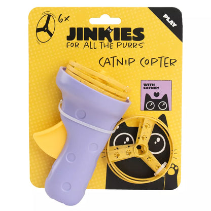 Jinkies Catnip Copter – Interactive Cat Toy