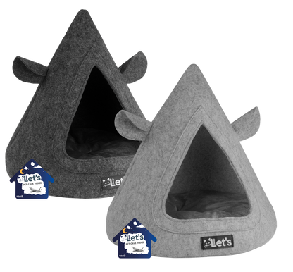 Let's sleep Pet Cave TeePee