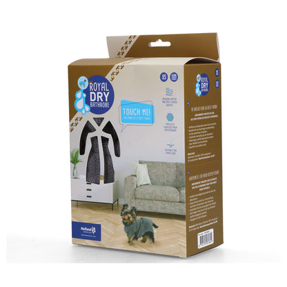 Royal Dry Microfiber Dog Bathrobe