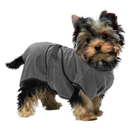 Royal Dry Microfiber Dog Bathrobe